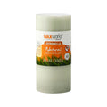 Waxworks 15cm Green Citronella Pillar Candle - Mosquito Repellent Outdoor