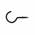 Everhang Cup Hook - 28mm - Steel - Black Finish - 10 Pack - SuperSaverAU - view 1