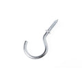 Everhang 10mm Zinc Plated Steel Cup Hooks - 25 Pack