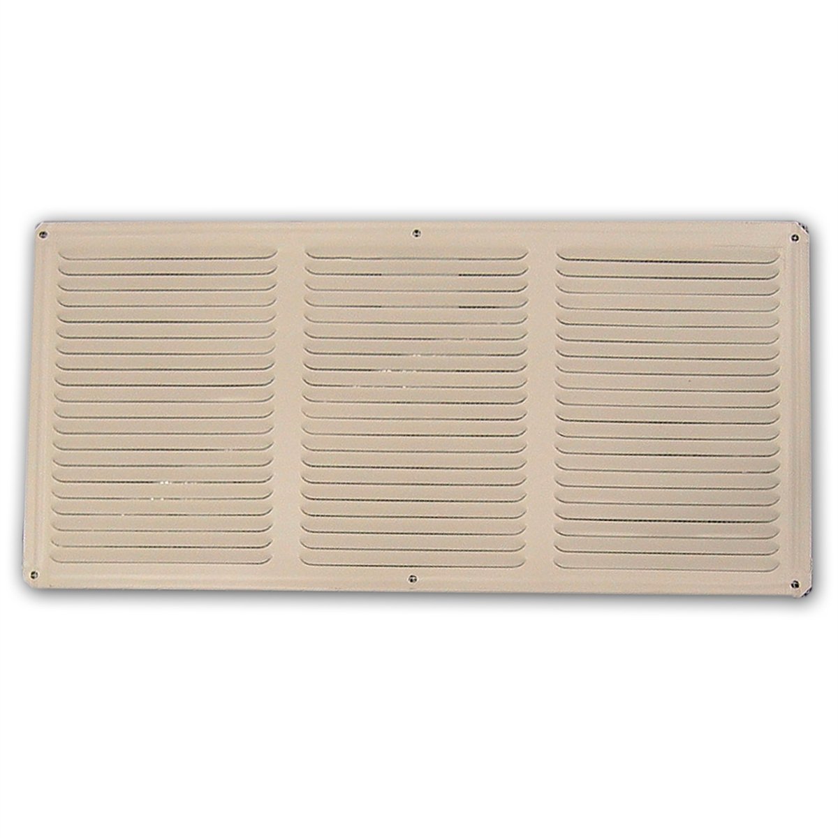 Haron Eave Vent 400 x 200mm Aluminium 2 Pack - Insect Protection - SuperSaverAU - view 1