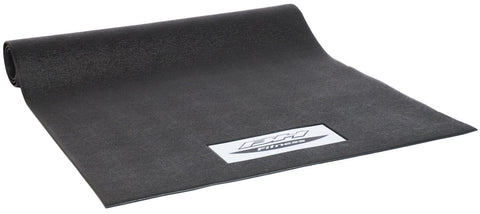 BH Fitness Equipment Mat - Black PVC, Protects Floors and Carpets, Dampens Vibrations and Noise - BHM01