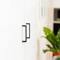 Taskmaster 96mm Matte Black Half Round Cabinet Handle Steel Drawer Pull