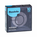 Mondella Matte Black Resonance Towel Ring - 155mm x 175mm x 60mm - Metal - SuperSaverAU - view 2