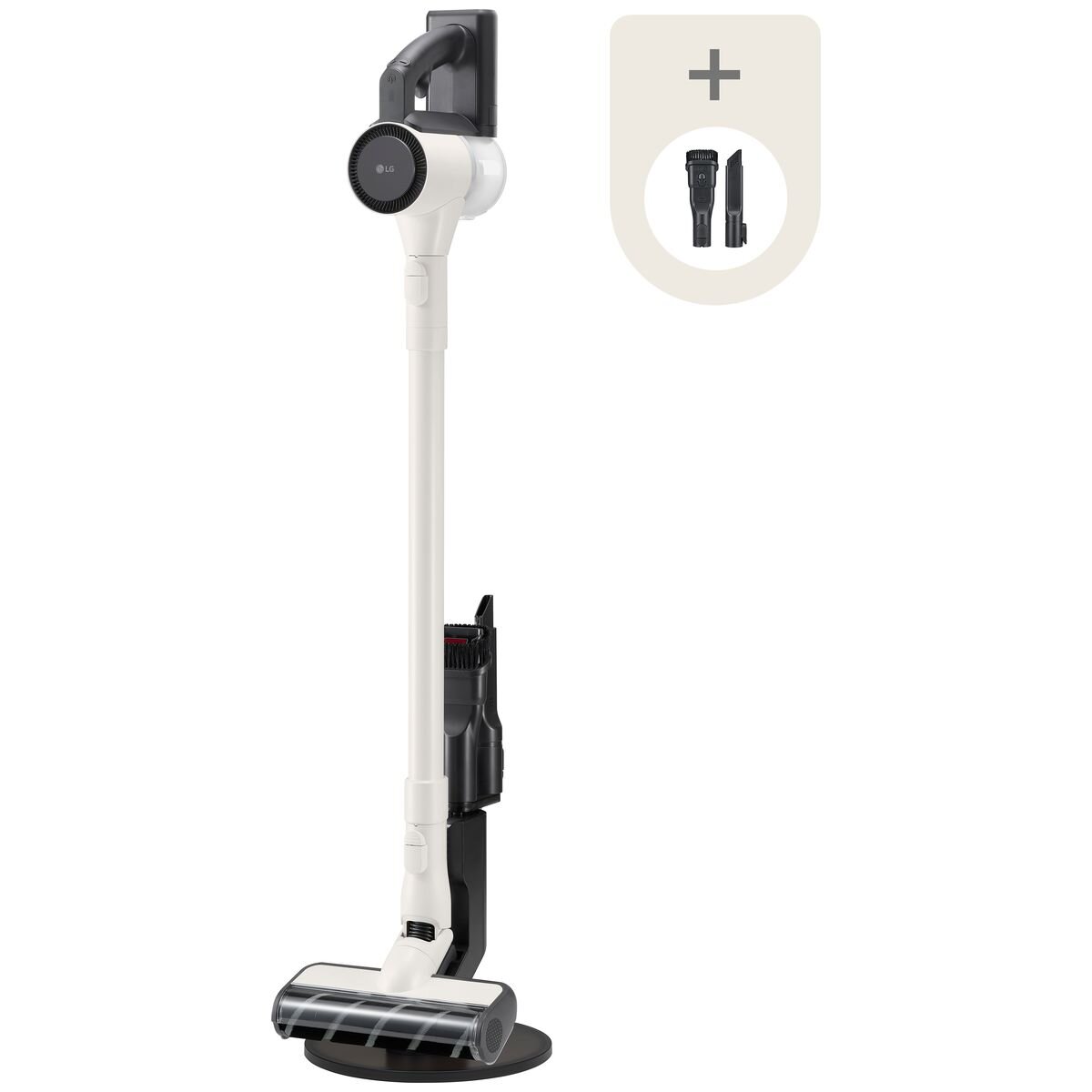 LG cordless stick vacuum - 5-step filtration - washable filters - detachable battery - A9-ACE