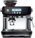 Breville Barista Pro Coffee Machine - 2L Water Tank, Integrated Grinder, Black Truffle - BES878BTR