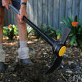 Cyclone 2.2kg Cutter Mattock with 920mm Solid Core Fibreglass Handle & Steel Blade