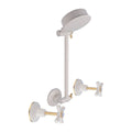 Shaw Mason Ivory Shower Set - 7.5L Min - 70mm x 250mm x 150mm - Brass - SuperSaverAU - view 1