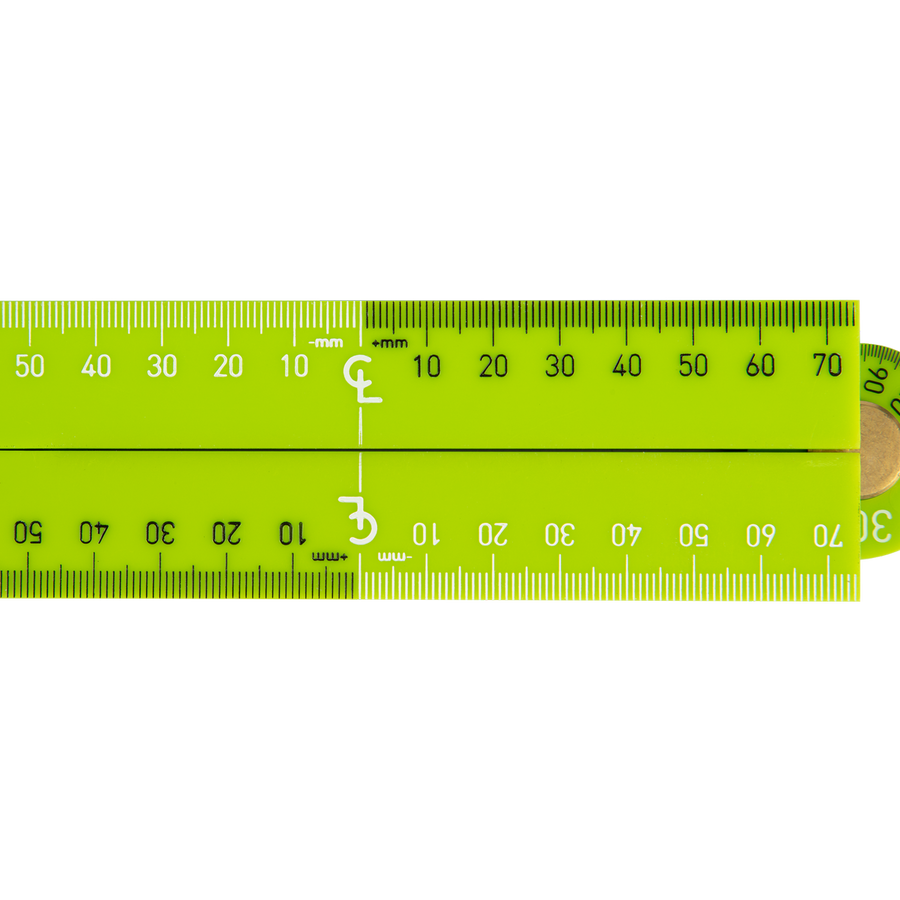 Tracer 600mm Pro Rule - Durable Measuring Tool - High Accuracy - Includes Angle Finder - SuperSaverAU - view 1