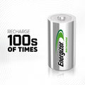Energizer Recharge C Batteries 2 Pack - Reliable Power - 93.73mm x 107.95mm - SuperSaverAU - view 3