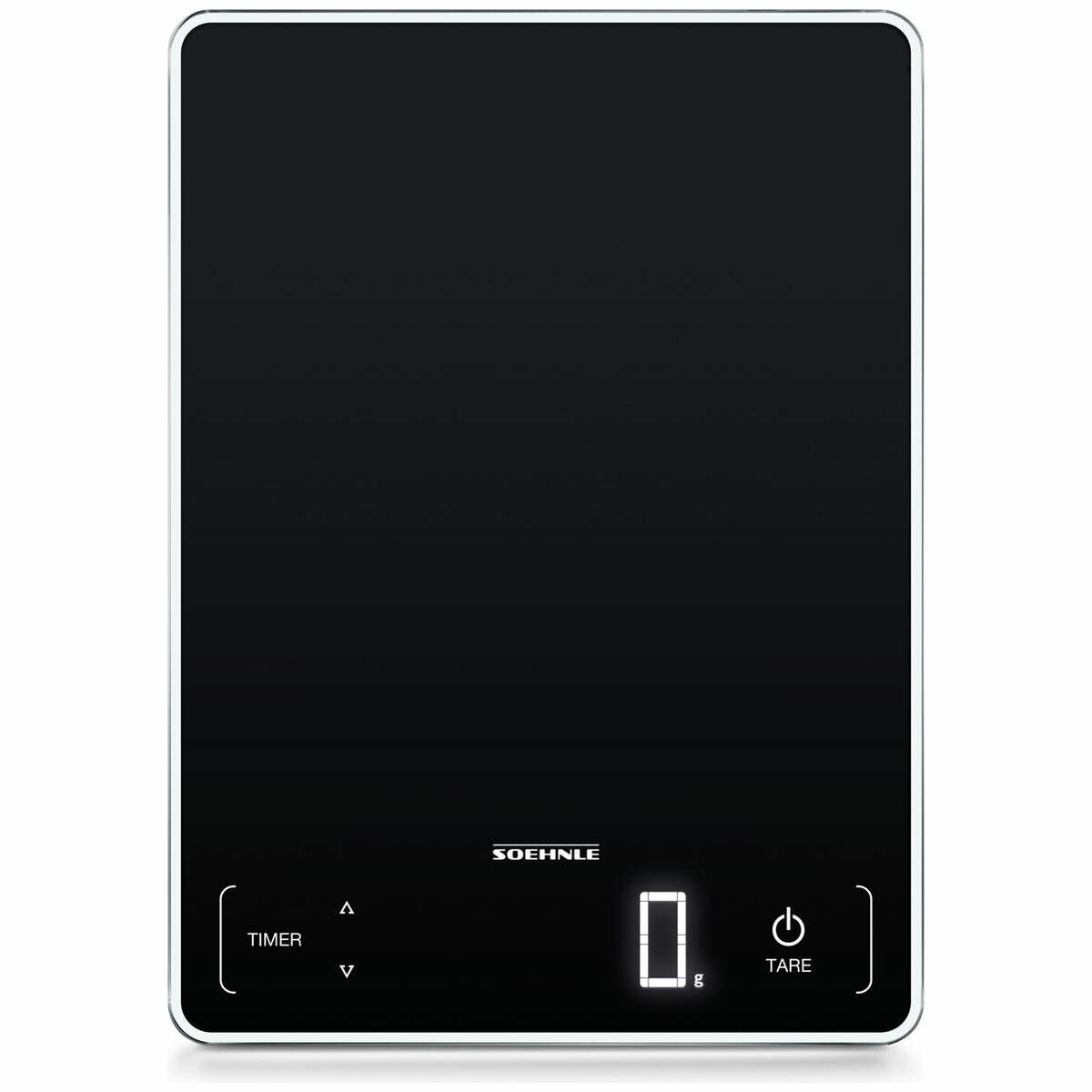 Soehnle Page Profi 100 digital kitchen scale pack of 2 - 15kg capacity, LED display, timer - S61506-2PK