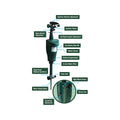 Sureguard Scarecrow Motion Activated Water Spray Animal Repellent - 180mm x 220mm x 115mm - Green - 3-Way Deterrent for Garden Protection - SuperSaverAU - view 3