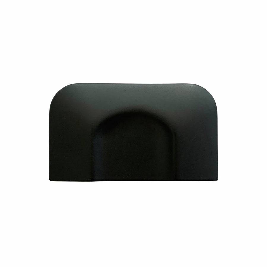 Taskmaster 32mm Matte Black Slimline Steel Cabinet Knob