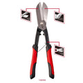 Trojan Tin Snips - 300mm - Steel - Spring Loaded Jaws - SuperSaverAU - view 3
