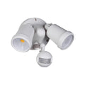 Brilliant White Raptor III DIY Twin 20W LED Security Light with Sensor Outdoor 22595/05
