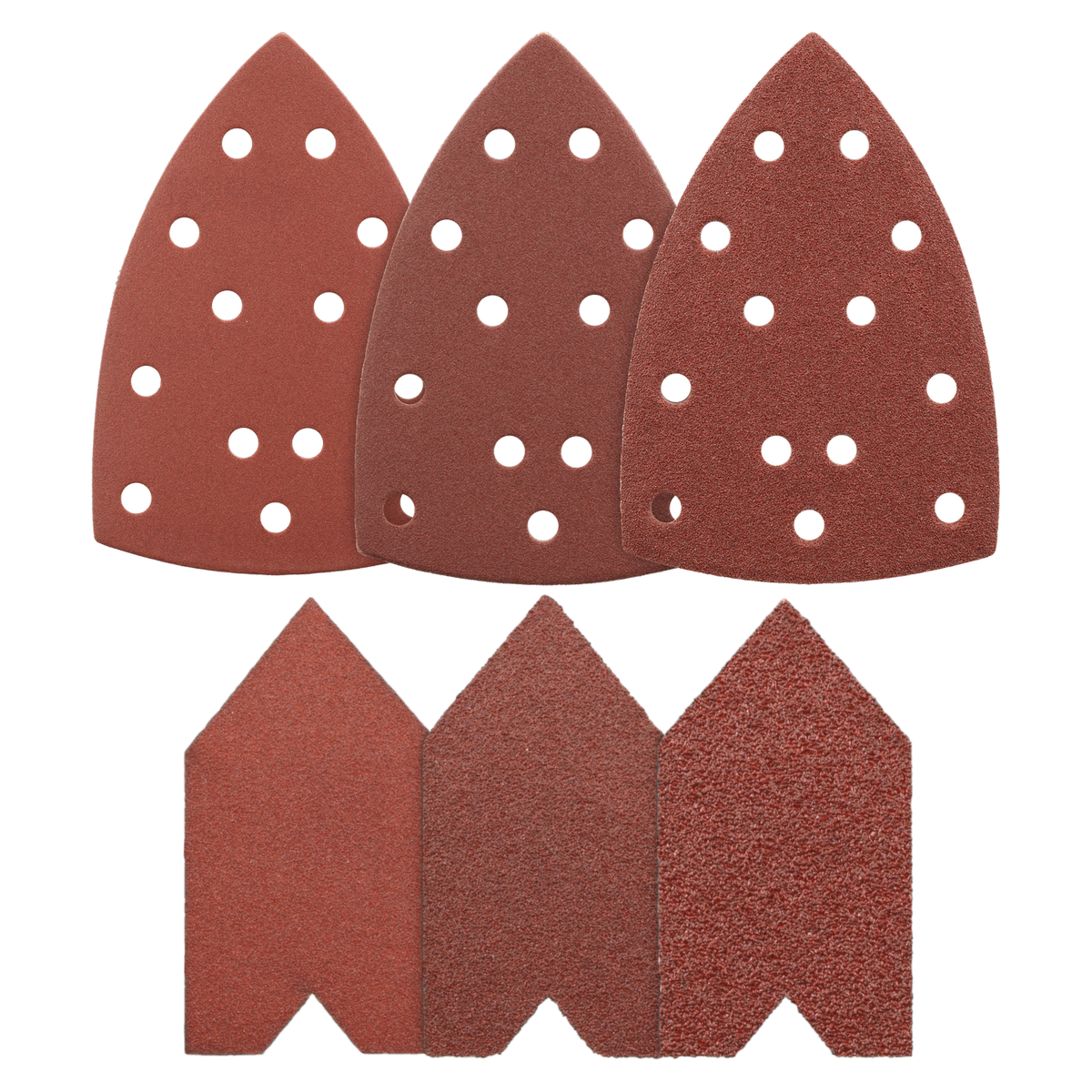Ryobi Detail Finger Sanding Set - 10 Piece - 100 x 150mm - 80/120/240 Grit - SuperSaverAU - view 1