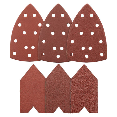 Ryobi Detail Finger Sanding Set - 10 Piece - 100 x 150mm - 80/120/240 Grit - SuperSaverAU - view 1