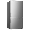 Hisense 503L PureFlat Bottom Mount Fridge - Stainless Steel, 4.5 Star Energy, Double Crispers - HRBM503S