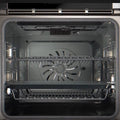 Bertazzoni 60cm Modern Series Pyrolytic Built-In Oven - Carbonio Black, 76L, TFT Touchscreen - F6011MODPTN-23