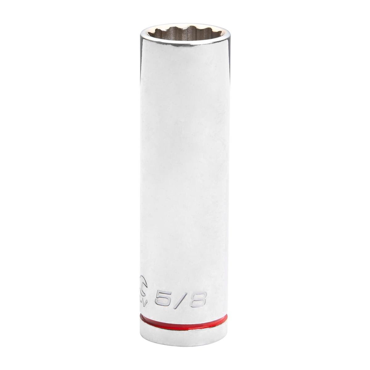 Kincrome Deep Socket - 1/2" - Chrome Vanadium - 12 Point - SuperSaverAU - view 1