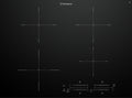 Westinghouse 70cm 4 Zone Induction Cooktop with Hob2Hood - PowerBoost, BoilProtect, Pot Sensors - WHI743BD