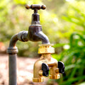Nylex Brass Two Way Manifold - 12mm - Solid Brass - UV Protected - SuperSaverAU - view 3