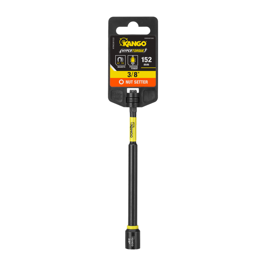 Kango 152mm Hypertorque Magnetic Nut Setter - 3/8” Hex - Precision Fit - SuperSaverAU - view 1