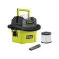 Ryobi 18V ONE+ 4L Wet and Dry Compact Vacuum Tool Only - Lightweight - Portable - IPX4 Water-Resistant - SuperSaverAU - view 1