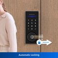 Philips Black Easykey Fingerprint Deadbolt Lock - 3 Access Modes - 700mm x 1650mm - SuperSaverAU - view 4