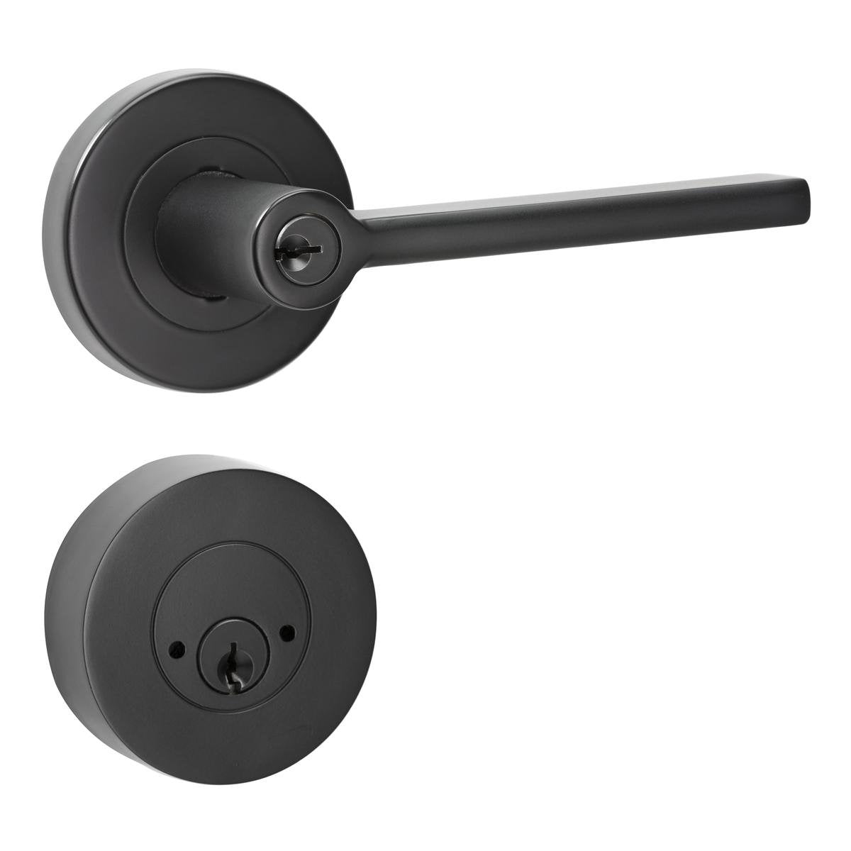 Lemaar Black Orba Security Set - 2 Piece - 65mm x 63mm x 120mm - Black - SuperSaverAU - view 1