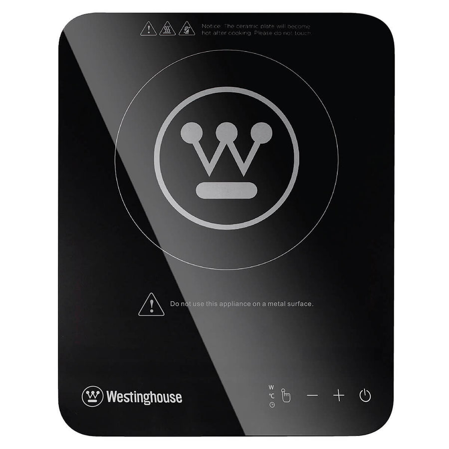 Westinghouse 2000W portable induction cooktop - ultra-slim, temperature or wattage control - WHIC03K