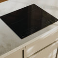Haier 60cm 500 Series induction cooktop - Flexi Zone, Wi-Fi, hood to hob pairing, black glass - HCI604FTB4