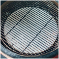Kamado Joe Big Joe half moon deflector plates - Two-piece ceramic set for indirect cooking - BJ-HDP