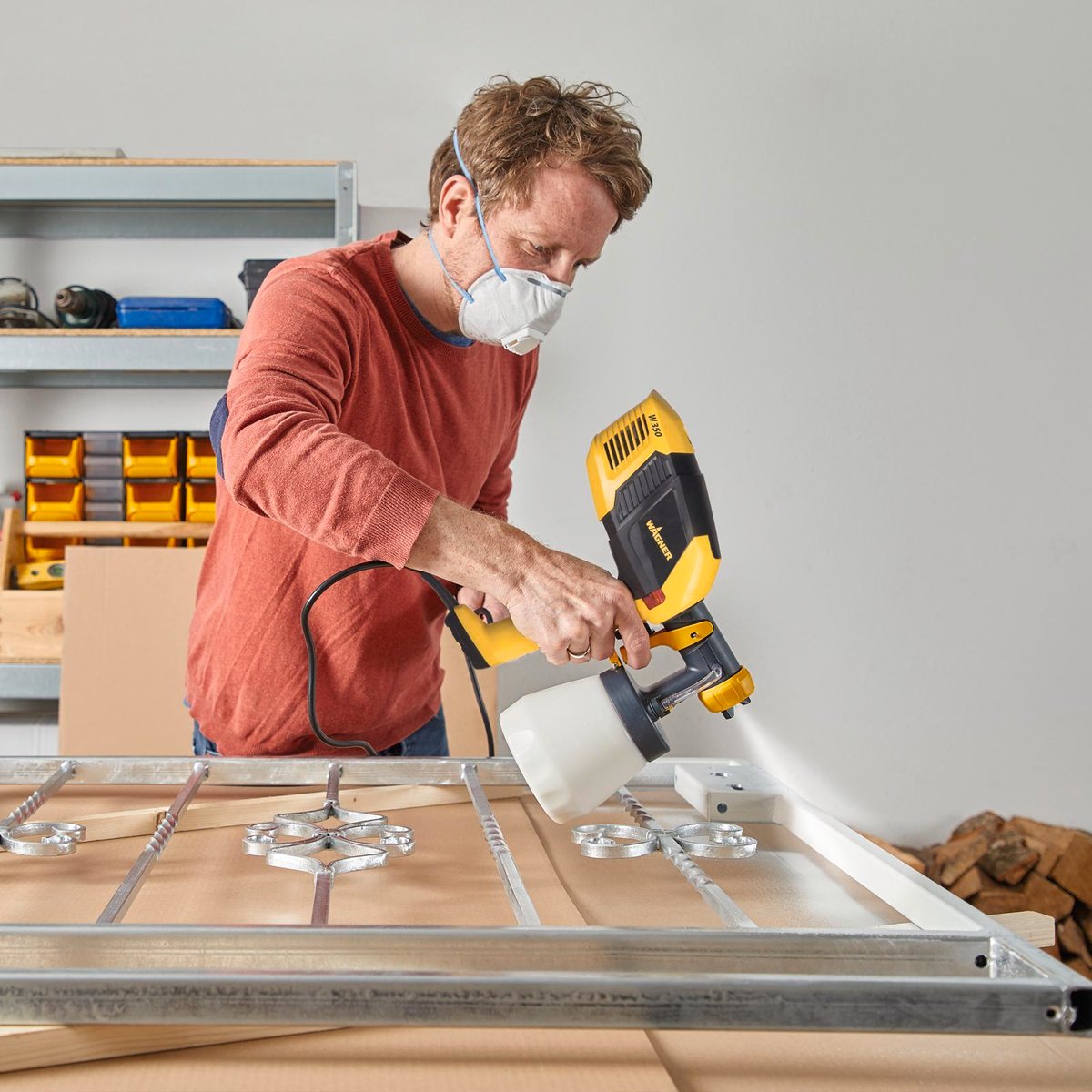 Wagner Paint Sprayer - 800ml - Wood & Metal - HVLP Technology - SuperSaverAU - view 2