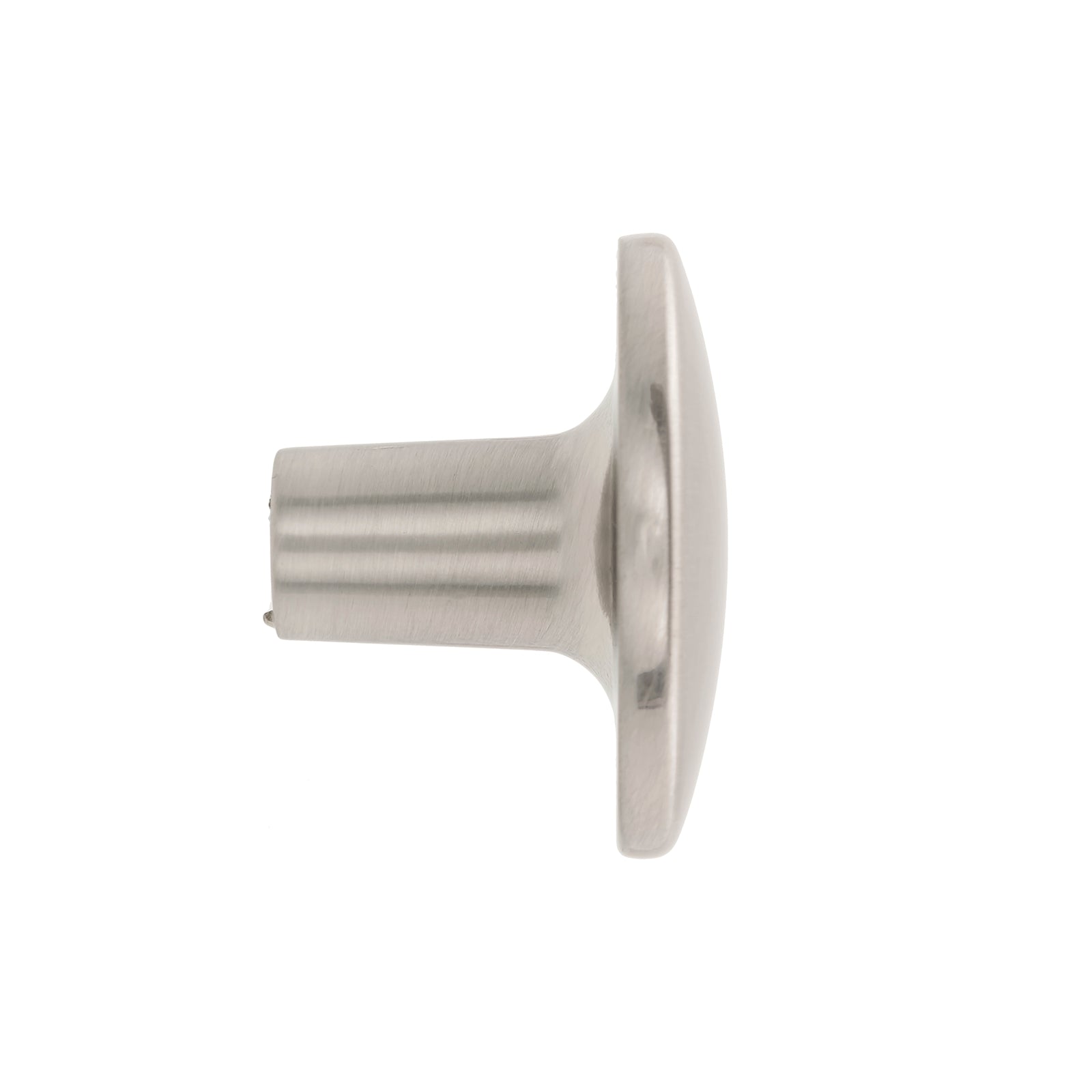 Prestige 37mm Brushed Nickel Round Knob - Zinc Alloy