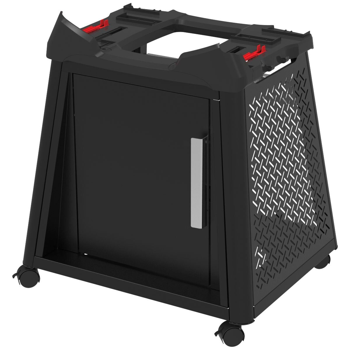 Weber Baby Q and Q Premium cart - black powder coated steel - for Q1000 to Q2800N+ barbecues - 3400175