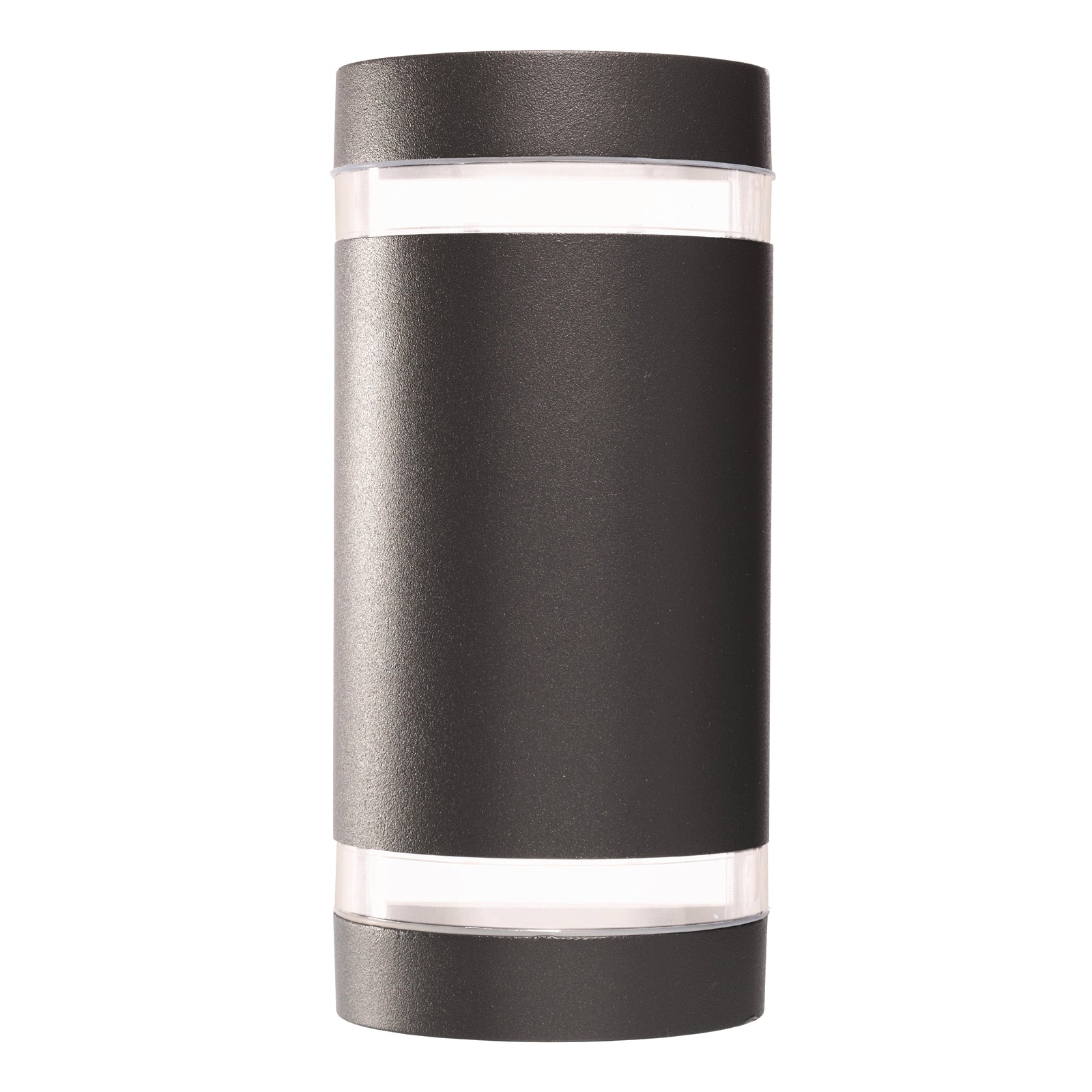 Brilliant Lighting Kimberley 35W Charcoal Curved Outdoor Wall Light GU10 Hardwired 17263/51