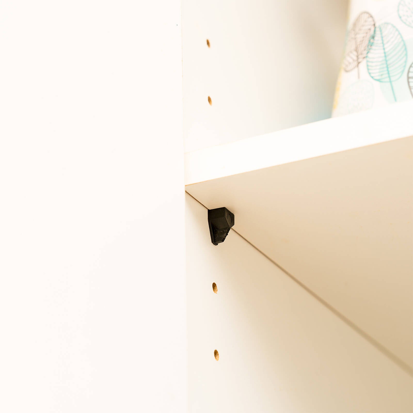 Taskmaster 5mm Pin Black Plastic Shelf Support 20 Pack