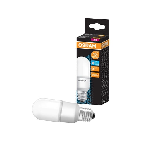 Osram Stick LED Globe 1100lm Daylight 10W E27 - Compact Tubular Design - SuperSaverAU - view 1