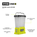 Ryobi ONE+ 18V Lantern with USB Outdoor Tool Only RLL18