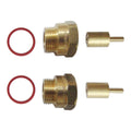 Kinetic 15mm Wall Tap Spindle Extender 2 Pack - Lead Free Brass - Durable - SuperSaverAU - view 1
