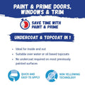 British Paints Paint & Prime - 2L - Gloss - Non-Yellowing Technology - SuperSaverAU - view 2