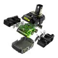 Ryobi 18V ONE+ 4Ah Edge Lithium Battery - Tabless Design - 87mm x 99mm x 135mm - SuperSaverAU - view 5