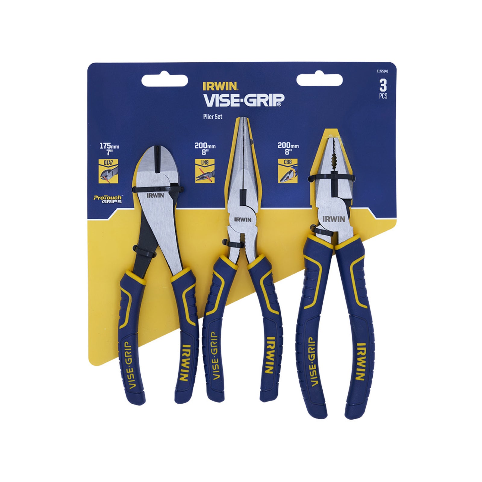 Irwin Vise-Grip 3 Piece Plier Set
