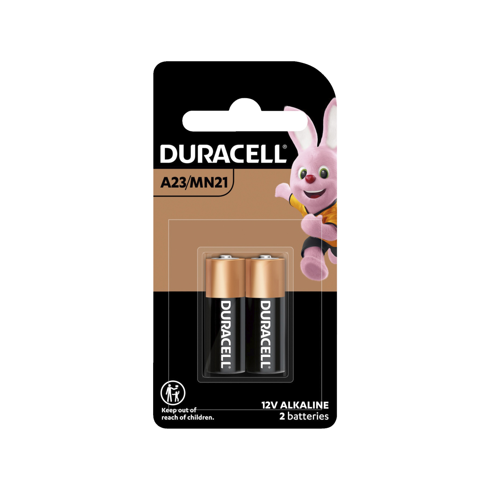 Duracell Specialty MN21 A23 12V Alkaline Battery - 2 Pack