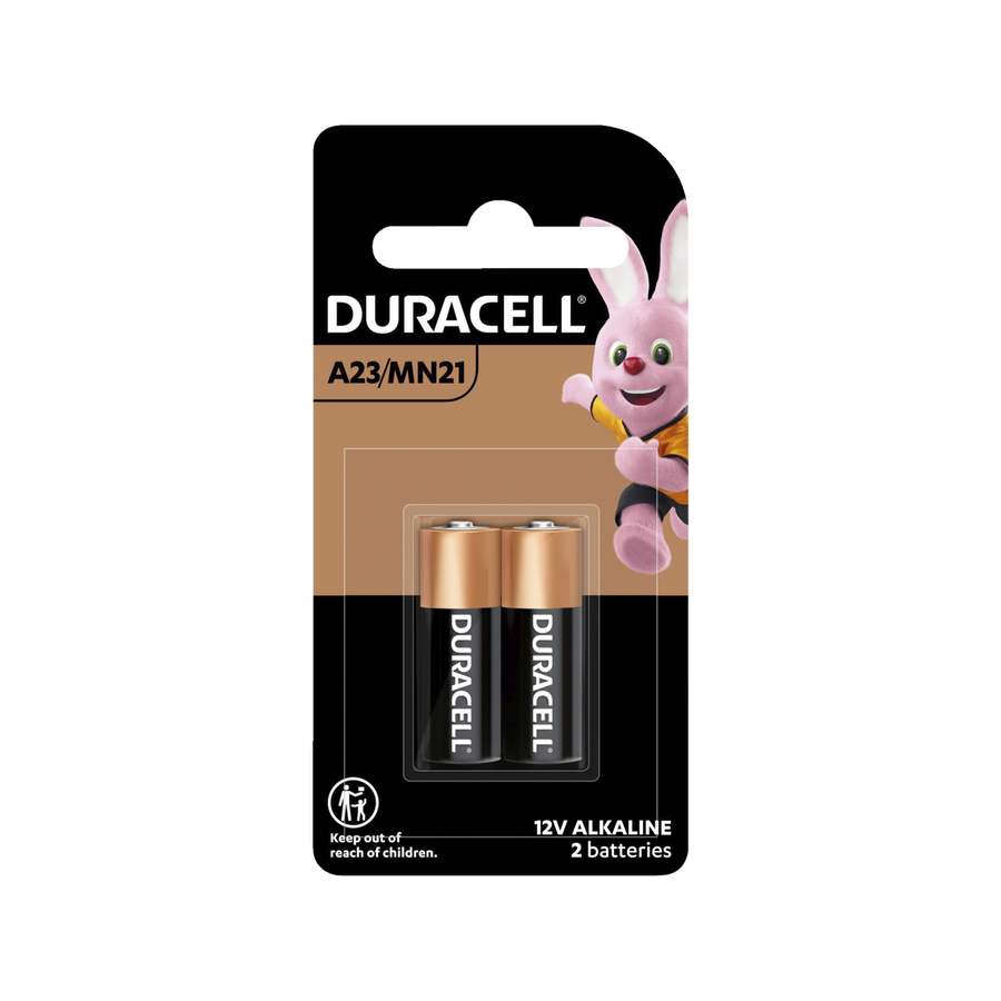 Duracell Specialty MN21 A23 12V Alkaline Battery - 2 Pack
