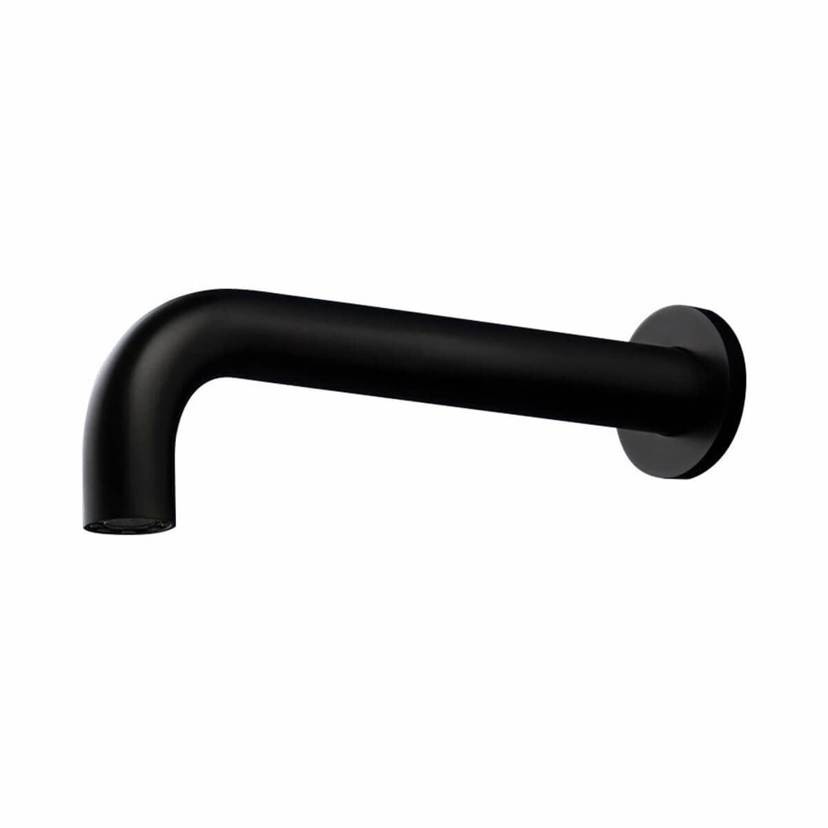 Rogerseller Tonic wall basin spout 200mm - Matte Black finish - 6 star WELS rating - 3606015411