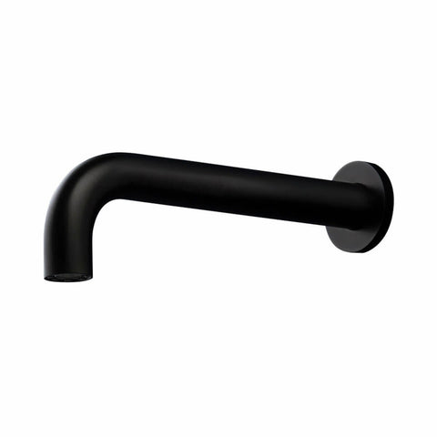 Rogerseller Tonic wall basin spout 200mm - Matte Black finish - 6 star WELS rating - 3606015411