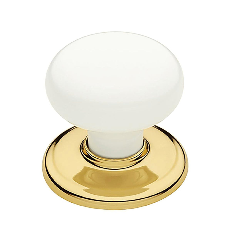 Gainsborough Wardrobe Knobset - 85mm - Bright Goldtone - Dummy Levers - SuperSaverAU - view 1