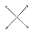 Trojan 4 Way Wheel Brace - 4 Socket Sizes - Durable Carbon Steel - 380mm x 60mm x 420mm - SuperSaverAU - view 1