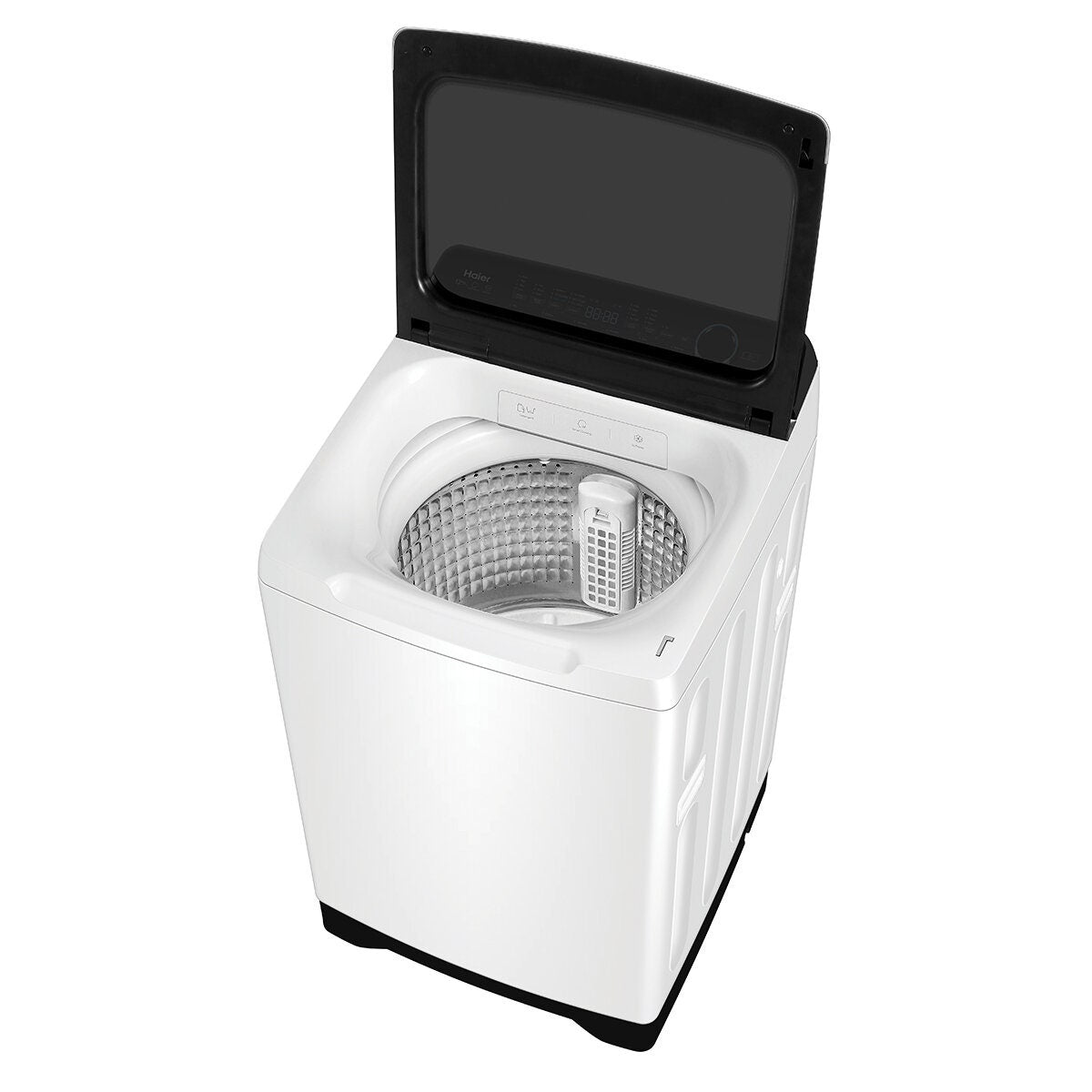 Haier 12kg Top Load Washing Machine - UV Sanitise, Smart Dosing, Direct Drive Motor - HWT12AD1